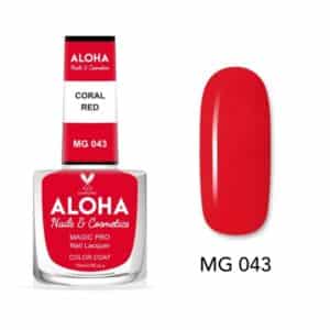 ALOHA 10-Day Nail Polish with Gel Effect Without Lamp Magic Pro Nail Lacquer 15ml – MG 043