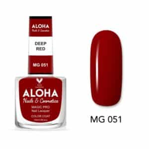 ALOHA Βερνίκι Νυχιών 10 ημερών με Gel Effect Χωρίς Λάμπα Magic Pro Nail Lacquer 15ml – MG 051