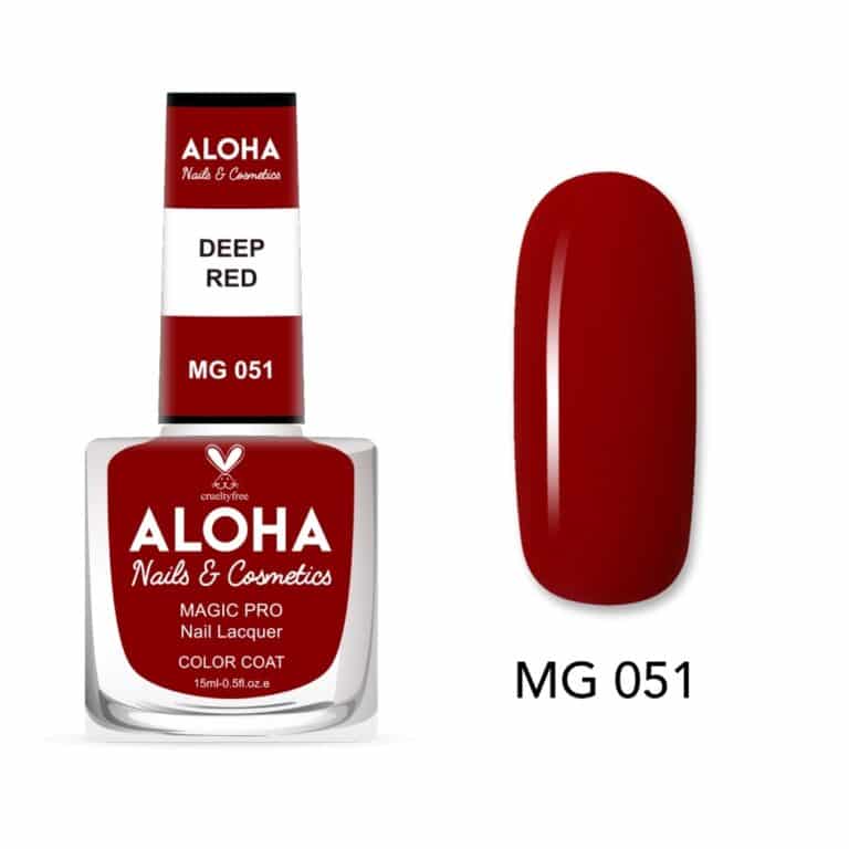 ALOHA 10-Day Nail Polish with Gel Effect Without Lamp Magic Pro Nail Lacquer 15ml – MG 051