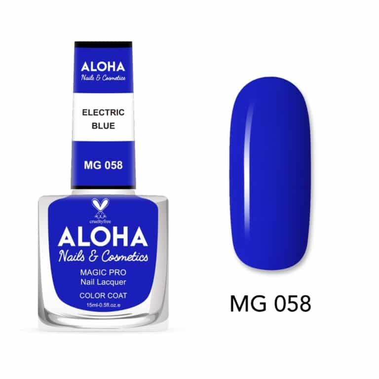 ALOHA Βερνίκι Νυχιών 10 ημερών με Gel Effect Χωρίς Λάμπα Magic Pro Nail Lacquer 15ml – MG 058