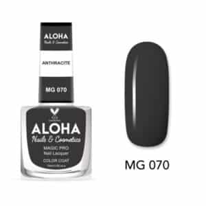 ALOHA Βερνίκι Νυχιών 10 ημερών με Gel Effect Χωρίς Λάμπα Magic Pro Nail Lacquer 15ml – MG 070