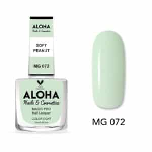 ALOHA Βερνίκι Νυχιών 10 ημερών με Gel Effect Χωρίς Λάμπα Magic Pro Nail Lacquer 15ml – MG 072