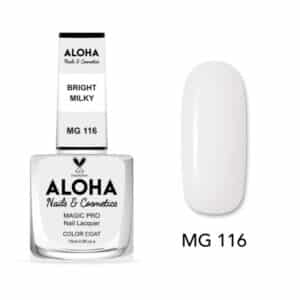 ALOHA Βερνίκι Νυχιών 10 ημερών με Gel Effect Χωρίς Λάμπα Magic Pro Nail Lacquer 15ml – MG 116