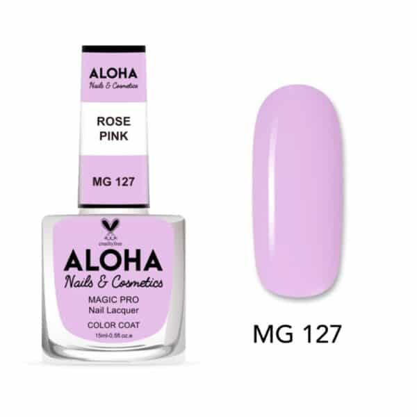 ALOHA Βερνίκι Νυχιών 10 ημερών με Gel Effect Χωρίς Λάμπα Magic Pro Nail Lacquer 15ml – MG 127