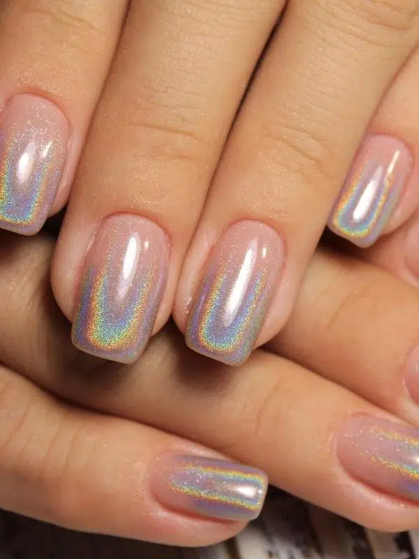 Όμπρε νύχια 15 Σχέδια & Πώς γίνεται ombre manikiour glitter