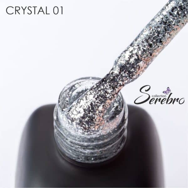 Serebro Ημιμόνιμο Βερνίκι Νο1 Crystal 11ml