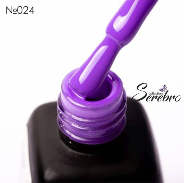 Serebro Ημιμόνιμο Βερνίκι Νο24 Shine of Lilac 11ml