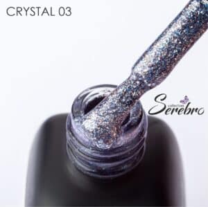 Serebro Ημιμόνιμο Βερνίκι Νο3 Crystal 11ml
