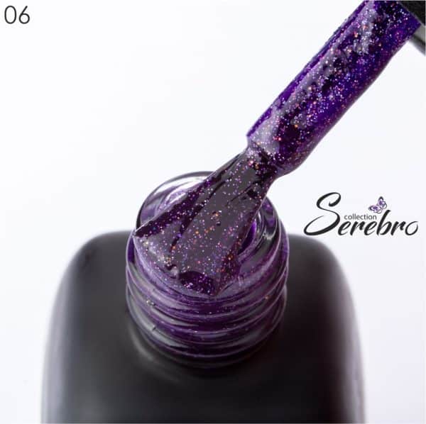 Serebro Ημιμόνιμο Βερνίκι Νο6 Lilac Illusion 11ml