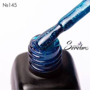 Serebro Ημιμόνιμο Βερνίκι Νο145 Shimmering Turquoise 11ml