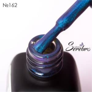 Serebro Ημιμόνιμο Βερνίκι Νο162 Azure Glitter 11ml