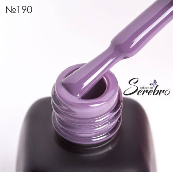 Serebro Ημιμόνιμο Βερνίκι Νο190 Royal Purple 11ml