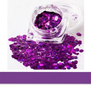 Serebro Laser Shine Color Purple