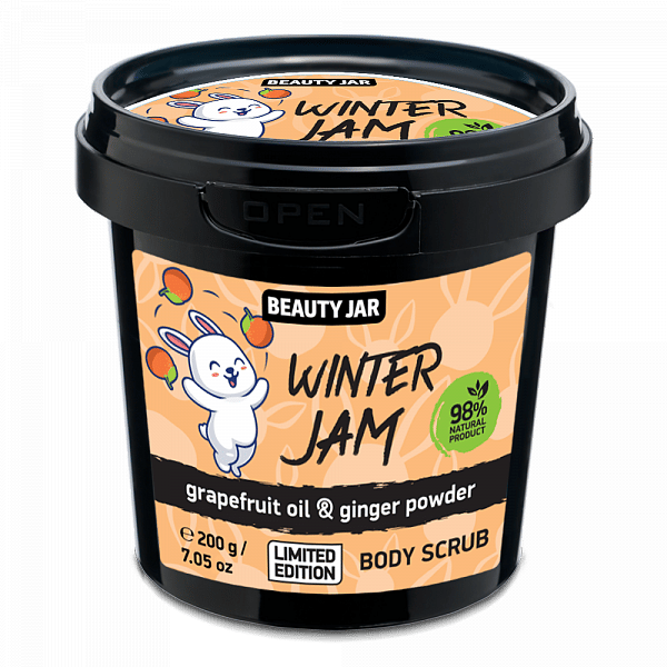 Beauty Jar “WINTER JAM” Αντιοξειδωτικό Scrub Σώματος 200gr