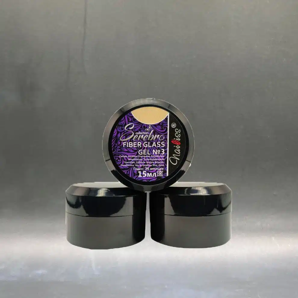 Serebro Fiberglass Gel No3 Beige 15ml