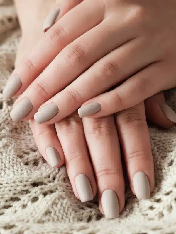 Nude Νύχια - 20 Σχέδια Μανικιούρ nude nails manicure 12