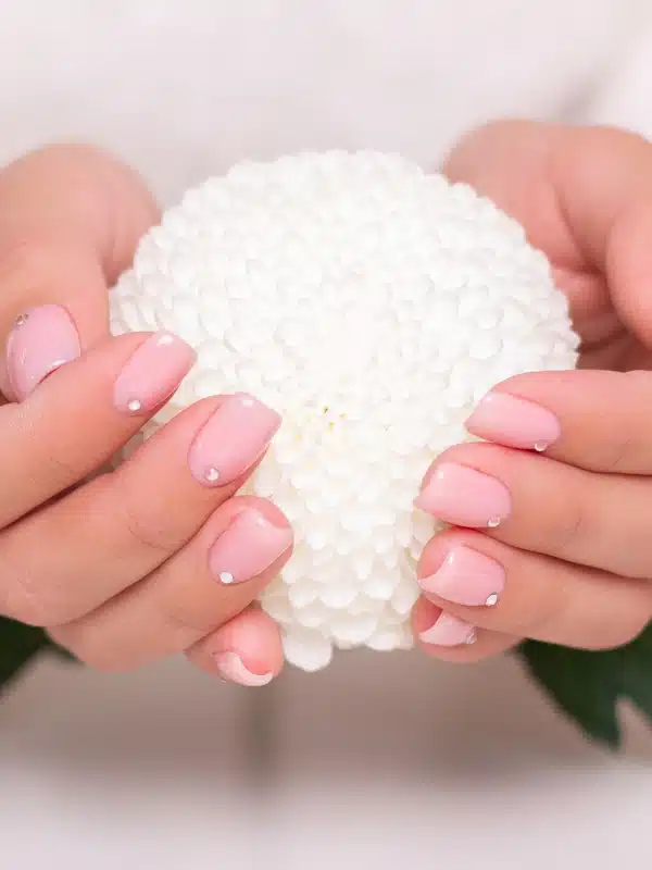 Nude Νύχια - 20 Σχέδια Μανικιούρ nude nails manicure 19