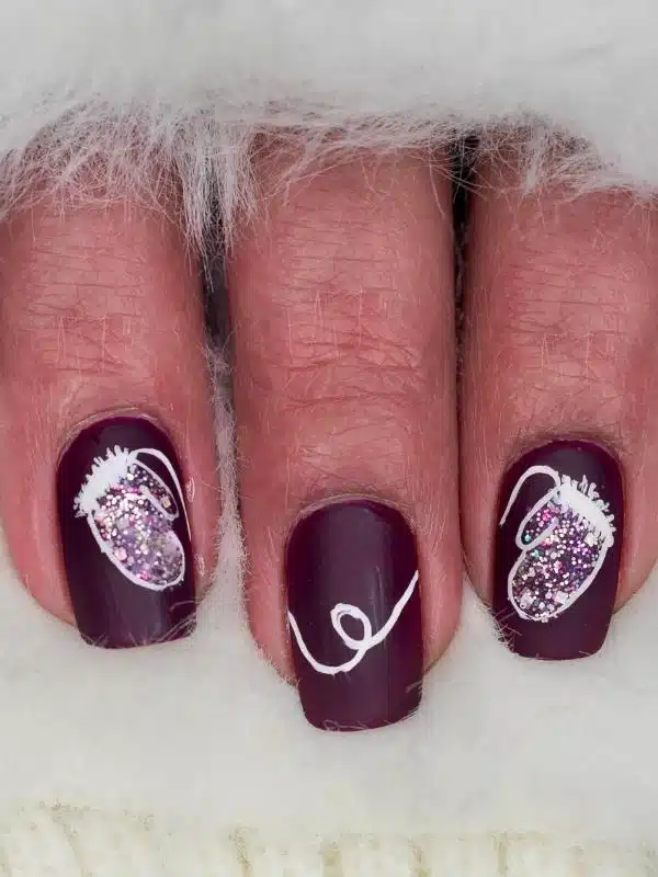 Νύχια Χειμώνας 50 Σχέδια 2024-2025 nuxia xeimonas sxedia 31