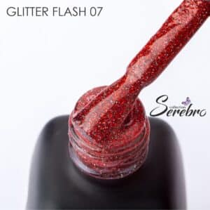 Serebro Ημιμόνιμο Βερνίκι Reflective Νο7 Glitter Flash 11ml