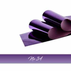 Serebro Foil No34 Dark Purple Glossy 50cm