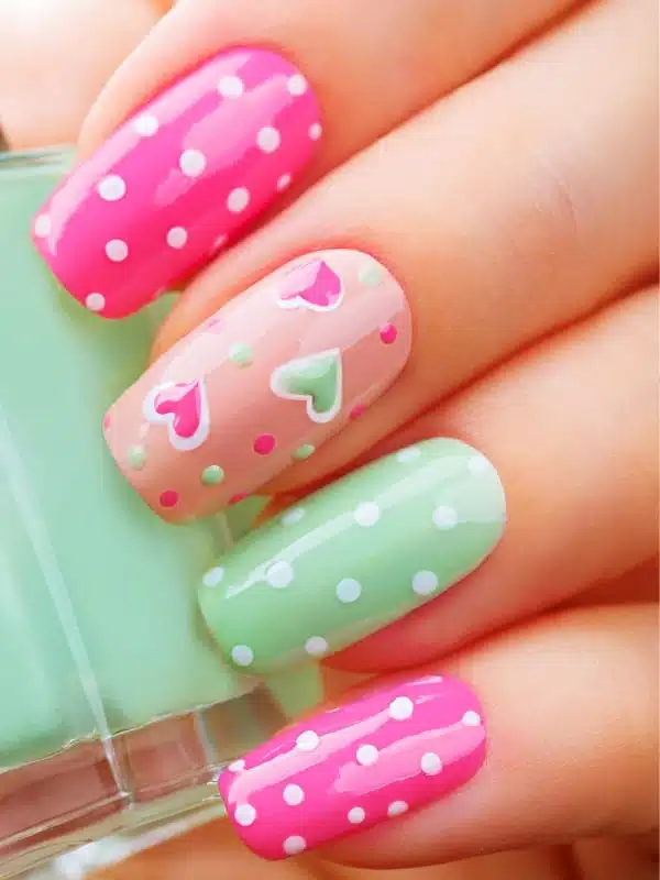 Νύχια Πάσχα 2023 - 30 Σχέδια Ιδέες polyxrwma poua nyxia pasxa min