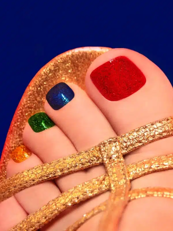 summer pedicure 15 min