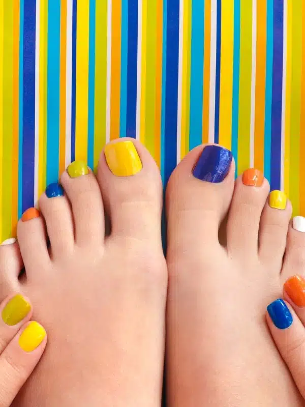 summer pedicure 16 min