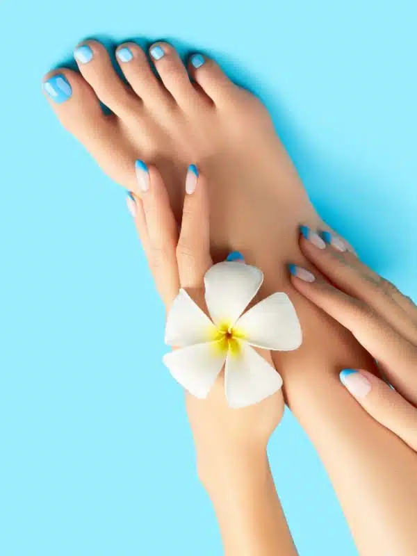 summer pedicure 18 min