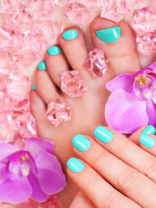 summer pedicure 9 min