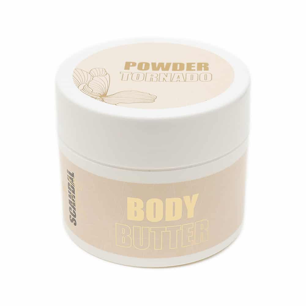 Scandal beauty POWDER TORNADO moisturizing body butter with powder fragrance 200ML