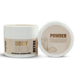 Scandal beauty detox body scrub POWDER TORNADO with powder scent 200ml