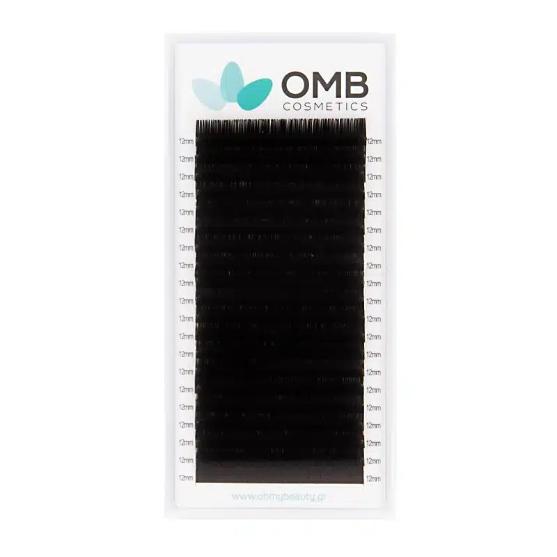 lashes omb 0.15 C 12mm βλεφαρίδες extension 0.15 C 12mm