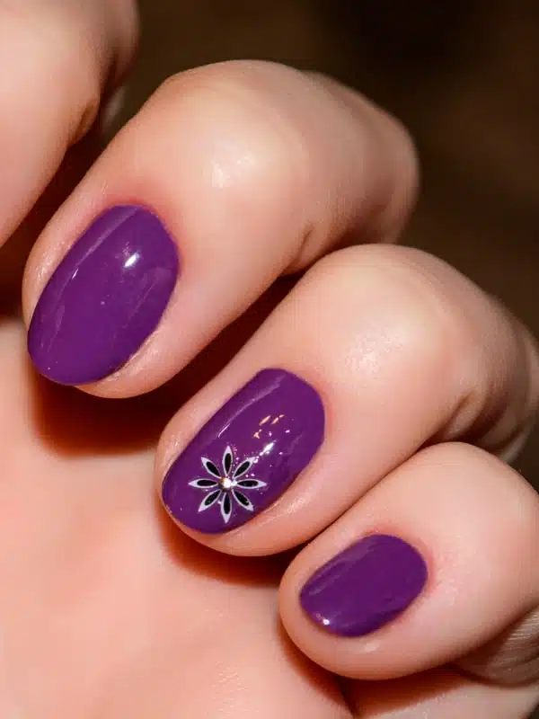 Μωβ Νύχια 50 Σχέδια Mwb skoura konta nyxia sxedio min