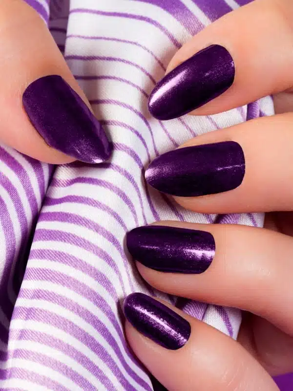 Μωβ Νύχια 50 Σχέδια Mwb skouro manikiour min