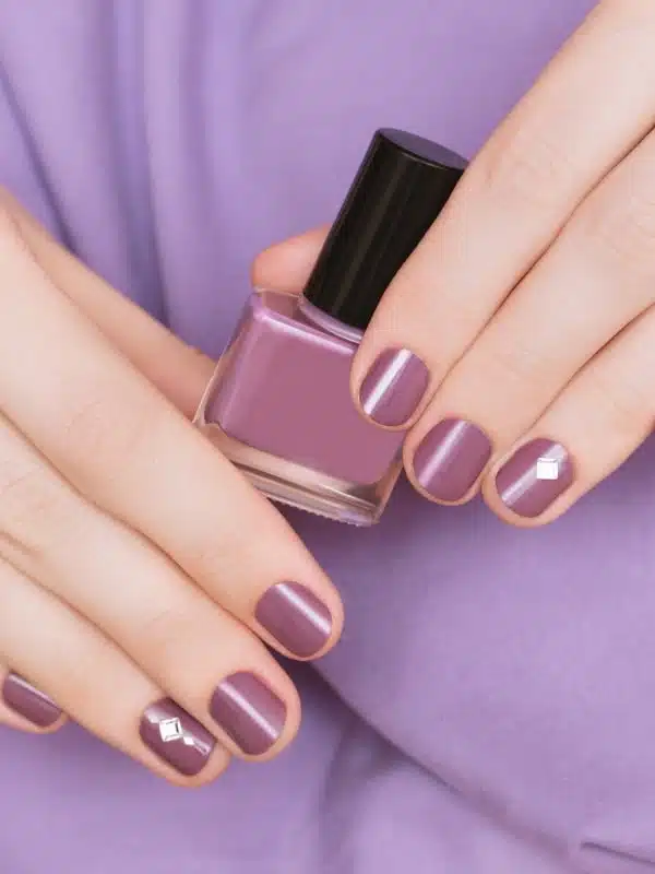 Μωβ Νύχια 50 Σχέδια konta nyxia mwb sapio mhlo sxedio min