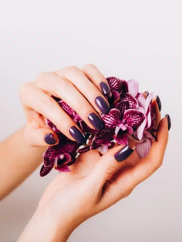 Μωβ Νύχια 50 Σχέδια makria nyxia mwb gyalistera min