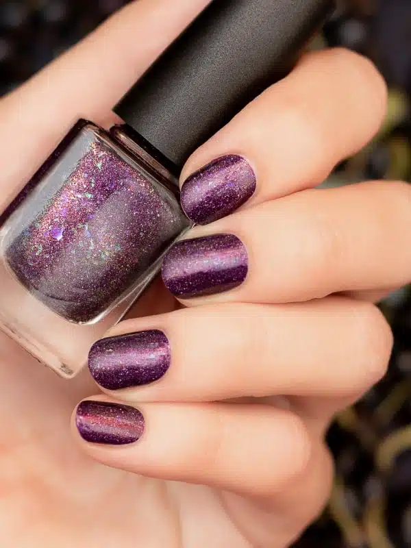 Μωβ Νύχια 50 Σχέδια manikiour mwb skouro gliitter min