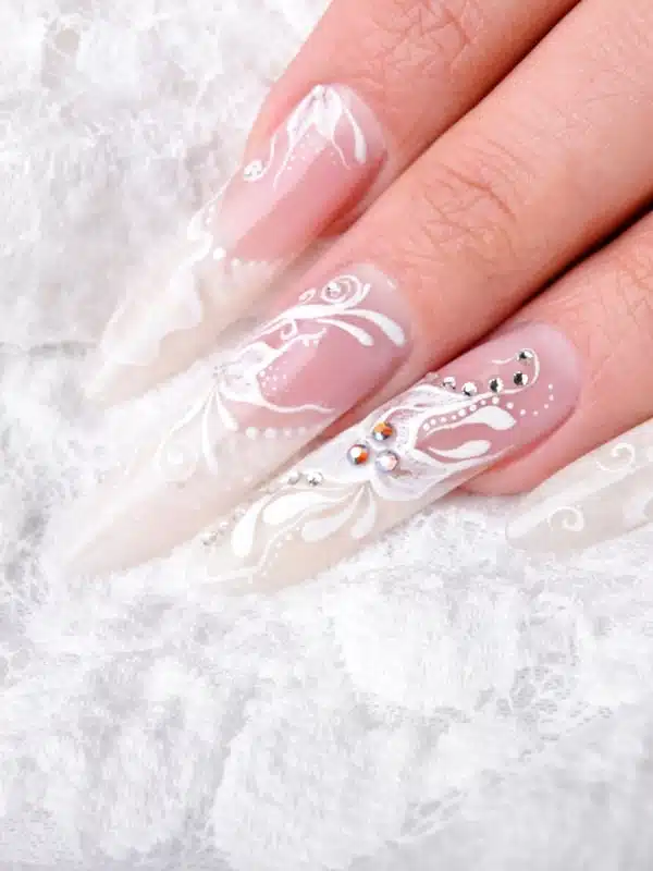 Άσπρα Νύχια 30 Σχέδια mytera aspra nyxia diakosmhsh petres min