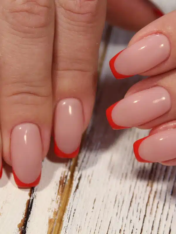 Κοραλί Νύχια 20 Σχέδια korali galliko manicure