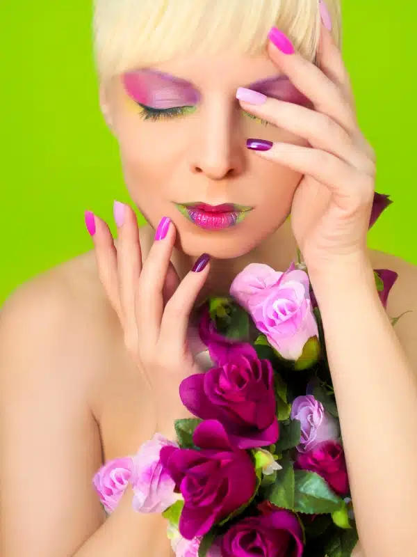 Νύχια Λιλά 20 Σχέδια nyxia lila