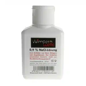 Wimpernwelle Solution Chloride NaCl 0,9% – φυσιολογικός ορός για προ-καθαρισμό βλεφαρίδων πριν το lash lifting