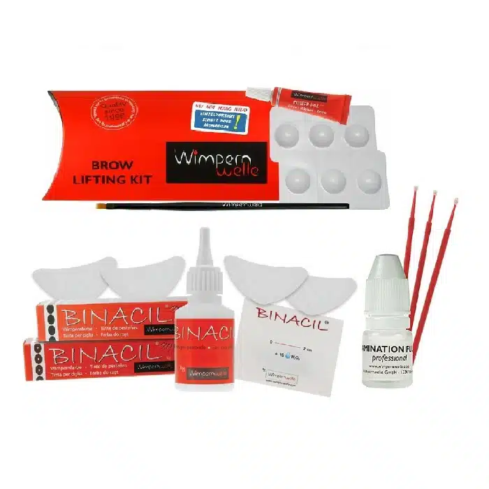 Wimpernwelle-10650 Brow Lifting Basic Kit - Binacil Test Kit - Lamination Full Set. Πλήρες σετ για ανόρθωση, lamination και βαφή φρυδιών με επαγγελματικό αποτέλεσμα.