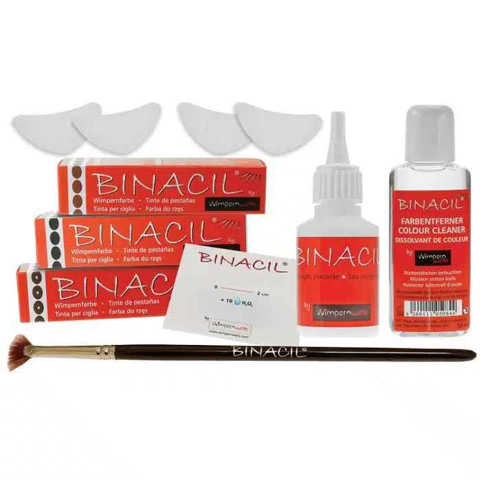 Wimpernwelle-Binacil-23904 Wimpernwelle Binacil Profi Set – Επαγγελματικό κιτ βαφής βλεφαρίδων και φρυδιών